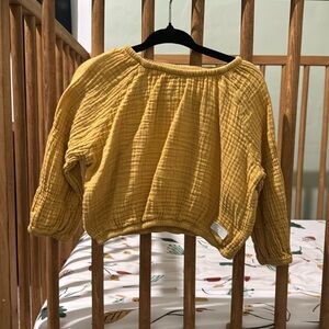 For All Mankind muslin long sleeve shirt